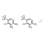 CAS 登录号：84924-86-7， 钙二(2-羟基-3,4-二甲基苯磺酸酯)