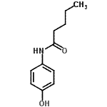 CAS 登录号：84928-26-7， N-(4-羟基苯基)戊酰胺