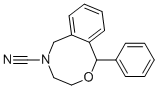CAS#: 84940-28-3, 1-Phenyl-3,4,5,6-Tetrahydro-1H-2,5-Benzoxazocine-5-Carbonitrile