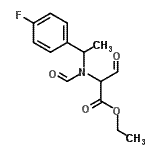 CAS 登录号：84962-54-9， 乙基N-[1-(4-氟苯基)乙基]-N-甲酰基-3-氧代丙氨酸酯