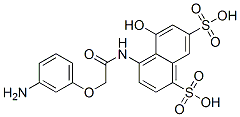 CAS#: 84963-05-3, 4-[[(3-Aminophenoxy)Acetyl]Amino]-5-Hydroxynaphthalene-1,7-Disulphonic Acid