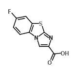 CAS 登录号：849924-90-9， 7-氟咪唑并[2,1-b][1,3]苯并噻唑-2-羧酸