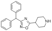 CAS 登录号：849925-02-6， 4-(3-二苯甲基-1,2,4-恶二唑-5-基)哌啶