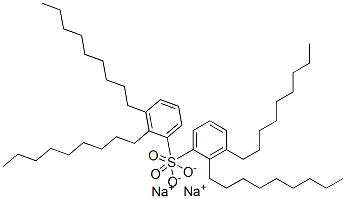 CAS 登录号:85029-86-3, 二(二壬基苯基)硫酸酯钠