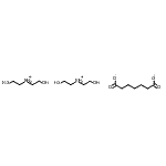 CAS 登录号：85029-96-5， 二[2-羟基-N-(2-羟基乙基)乙铵]庚二酸酯
