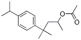 CAS 登录号:85030-14-4, 3-(对枯烯基)-1,3-二甲基丁基乙酸酯