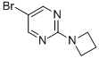 CAS 登录号：850349-22-3， 2-氮杂环丁-1-基-5-溴-嘧啶