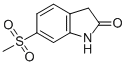 CAS 登录号：850429-63-9， 6-甲基磺酰基-2-吲哚啉酮