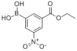 CAS 登录号：850568-37-5， (3-乙氧羰基-5-硝基苯基)硼酸