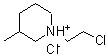 CAS#: 85068-70-8, 1-(2-Chloroethyl)-3-methylpiperidinium chloride