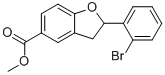 CAS#: 851777-30-5, 2-(2-Bromo-Phenyl)-2,3-Dihydro-Benzofuran-5-Carboxylic Acid Methyl Ester