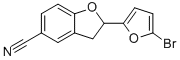 CAS#: 851777-31-6, 2-(5-Bromo-Furan-2-Yl)-2,3-Dihydro-Benzofuran-5-Carbonitrile