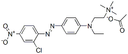CAS#: 85187-95-7, [2-[[4-[(2-Chloro-4-Nitrophenyl)Azo]Phenyl]Ethylamino]Ethyl]Trimethylammonium Acetate
