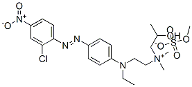 CAS#: 85187-97-9, [2-[[4-[(2-Chloro-4-Nitrophenyl)Azo]Phenyl]Ethylamino]Ethyl](2-Hydroxypropyl)Dimethylammonium Methyl Sulphate