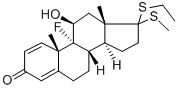 CAS 登录号:85197-76-8, 17(S)-替泼尼旦