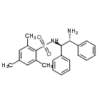 CAS#: 852212-90-9, N-[(1R,2R)-2-Amino-1,2-diphenylethyl]-2,4,6-trimethylbenzenesulfonamide