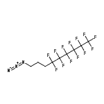 CAS#: 852527-60-7, 9-Azido-1,1,1,2,2,3,3,4,4,5,5,6,6-tridecafluorononane