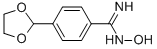 CAS#: 852691-00-0, 4-(1,3-Dioxolan-2-Yl)-N-Hydroxybenzenecarboximidamide