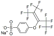 CAS#: 85284-17-9, Sodium 4-[[3,3,3-Trifluoro-1-(Pentafluoroethyl)-2-(Trifluoromethyl)Prop-1-Enyl]Oxy]Benzenesulphonate