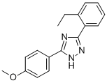 CAS#: 85303-99-7, 3-(2-Ethylphenyl)-5-(4-Methoxyphenyl)-1H-1,2,4-Triazole
