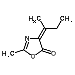 CAS#: 85324-69-2, (4E)-4-(2-Butanylidene)-2-methyl-1,3-oxazol-5(4H)-one