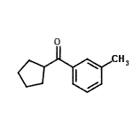 CAS 登录号：85359-50-8， 环戊基(3-甲基苯基)甲酮