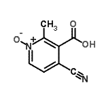 CAS 登录号：853648-80-3， 4-氰基-2-甲基烟酸1-氧化物