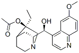 CAS 登录号：85365-53-3， [(5R,7R)-5-乙基-7-[(S)-羟基-(6-甲氧基喹啉-4-基)甲基]-1-氮杂双环[2.2.2]辛-5-基]乙酸酯