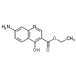 CAS 登录号：85368-92-9， 乙基7-氨基-4-羟基-3-喹啉羧酸酯