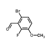 CAS 登录号：853792-27-5， 6-溴-2-氟-3-甲氧基苯甲醛