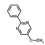 CAS 登录号：85386-13-6， 5-甲氧基-2-苯基嘧啶