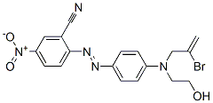 CAS#: 85391-57-7, 2-[[4-[(2-Bromoallyl)(2-Hydroxyethyl)Amino]Phenyl]Azo]-5-Nitrobenzonitrile