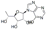 CAS 登录号:85421-85-8, 7-(6-脱氧-beta-D-异呋喃糖基)次黄嘌呤