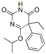 CAS 登录号:85432-39-9, 5-乙基-5-苯基-6-丙-2-基氧基-嘧啶-2,4-二酮