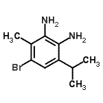 CAS 登录号：854403-53-5， 4-溴-6-异丙基-3-甲基-1,2-苯二胺