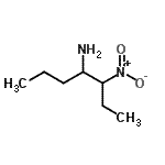 CAS 登录号：854418-76-1， 3-硝基-4-庚胺