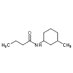 CAS 登录号：854428-32-3， N-(3-甲基环己基)丁酰胺