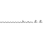 CAS 登录号：85455-60-3， N-{2-[(2-氨基乙基)氨基]乙基}十八烷酰胺乙酸酯(1:2)