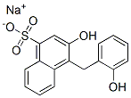 CAS#: 85455-71-6, Sodium 3-Hydroxy-4-[(2-Hydroxyphenyl)Methyl]Naphthalenesulphonate