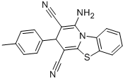 CAS#: 85460-34-0, 4-Amino-2-p-Tolyl-2H-9-Thia-4alpha-Aza-Fluorene-1,3-Dicarbonitrile