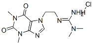 CAS 登录号：85460-98-6， 2-[2-(1,3-二甲基-2,6-二氧代-嘌呤-7-基)乙基]-1,1-二甲基胍盐酸盐