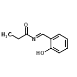 CAS 登录号：854676-62-3， N-[(E)-(2-羟基苯基)亚甲基]丙酰胺