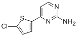 CAS 登录号：855308-65-5， 4-(5-氯-2-噻吩基)-2-嘧啶胺