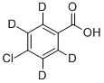 CAS#: 85577-25-9, 4-Chlorobenzoic-D4 Acid