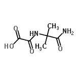 CAS 登录号：855842-90-9， [(1-氨基-2-甲基-1-氧代-2-丙基)氨基](氧代)乙酸