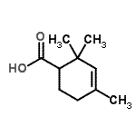 CAS 登录号：85665-90-3， 2,2,4-三甲基-3-环己烯-1-羧酸