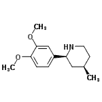 CAS#: 856841-15-1, (2S,4R)-2-(3,4-Dimethoxyphenyl)-4-methylpiperidine