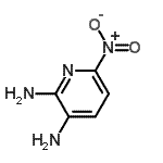 CAS 登录号：856851-24-6， 6-硝基-2,3-吡啶二胺