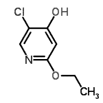 CAS 登录号：856965-85-0， 5-氯-2-乙氧基-4-吡啶醇