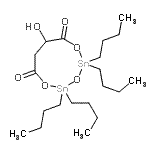CAS 登录号：85702-85-8， 2,2,4,4-四丁基-7-羟基-1,3,5,2,4-三氧杂二抑胃酶氨酰n壬烷-6,9-二酮